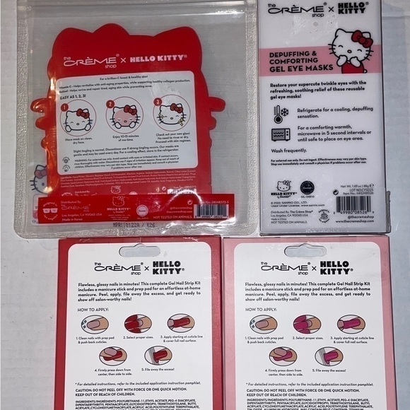 The Crème Shop Hello Kitty Bundle New Contains 4 Items! - Picture 3 of 3